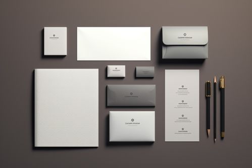 办公信纸、办公用品VI样机效果图与摄影图下载及代理代办服务